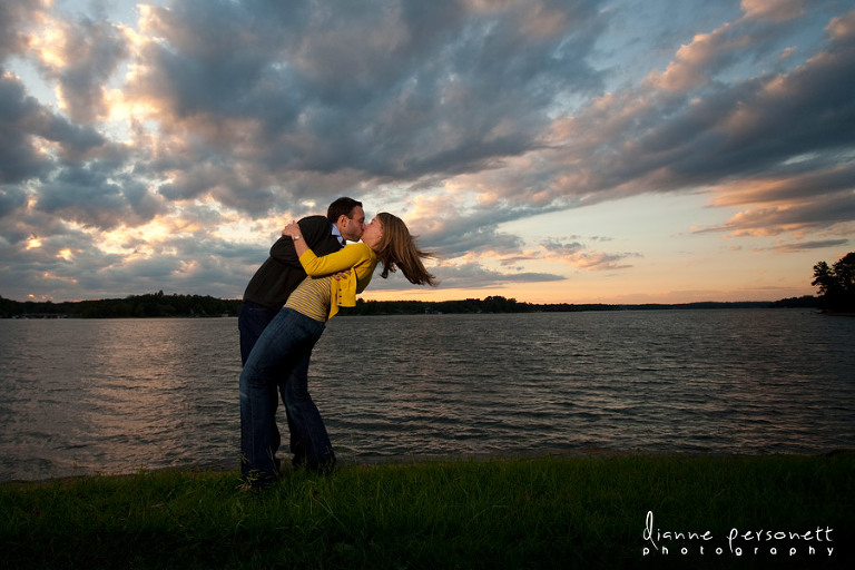 windjammer park engagement photos