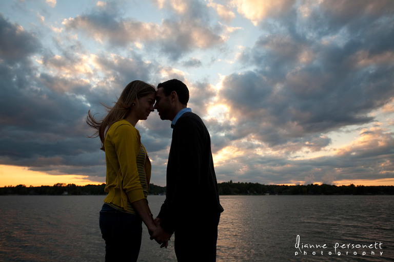 windjammer park engagement photos
