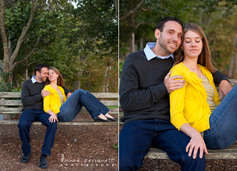 windjammer park engagement session