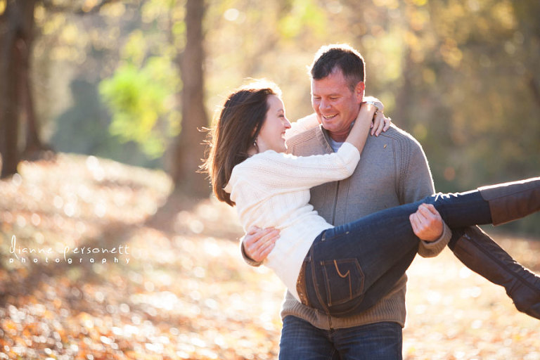 engagement photos at the dairy barn sc