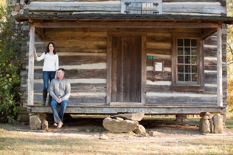 engagement session at the dairy barn sc