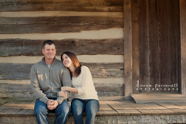 engagement photos at the dairy barn sc