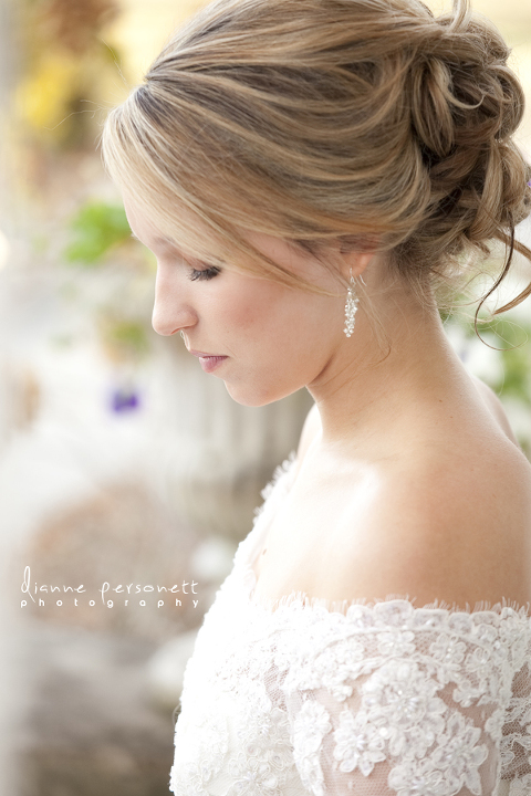 bridal photos at the ranson house, huntersville NC