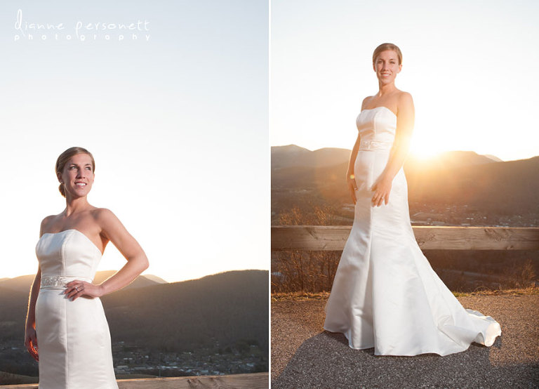 Jefferson Landing NC bridal photos