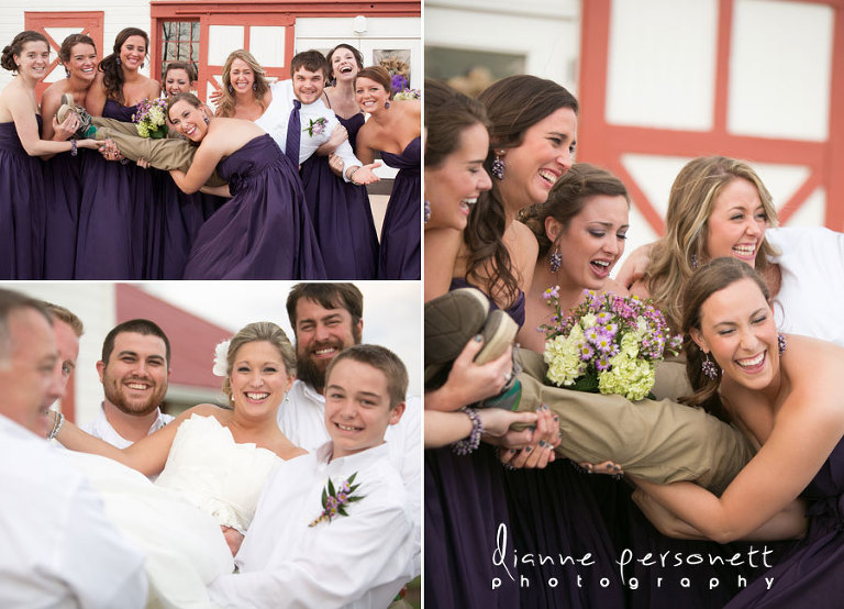 winston-salem weddings photographer at winmock barn