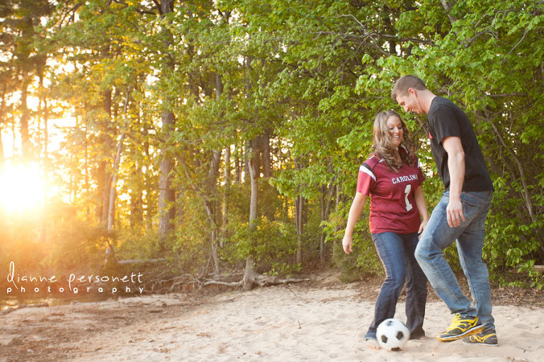 jetton park engagement photos