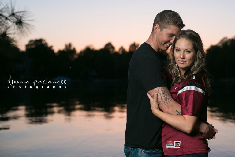 Jetton Park NC engagement photos