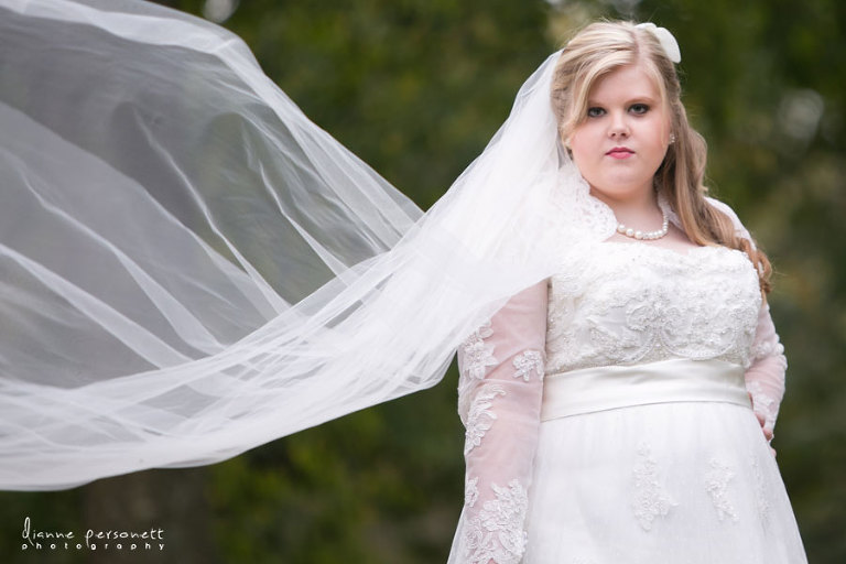 bridal photos at the dairy barn fort mill sc