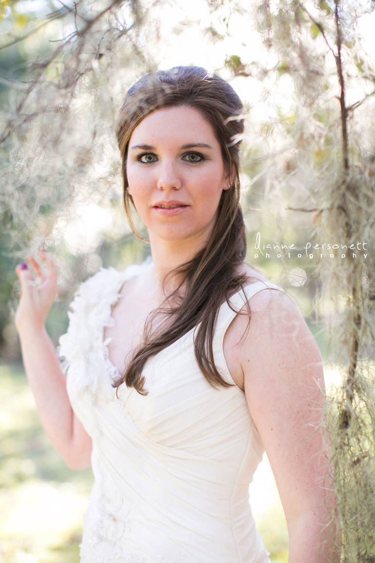 bridal photos at old sheldon church ruins