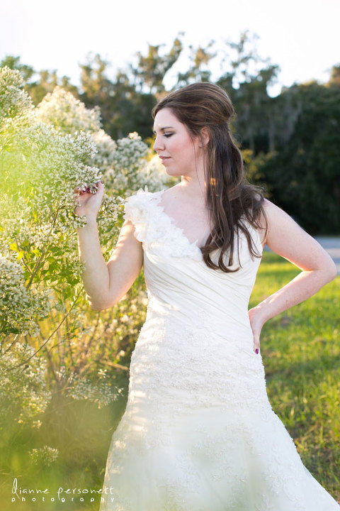bridal photos at old sheldon church ruins