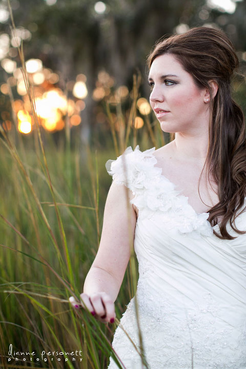 bridal photos at old sheldon church ruins