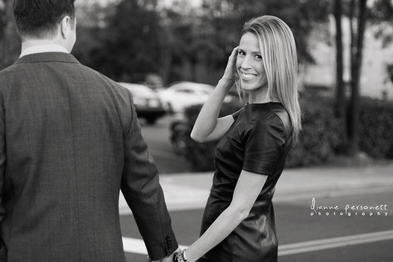 uptown charlotte engagement photos