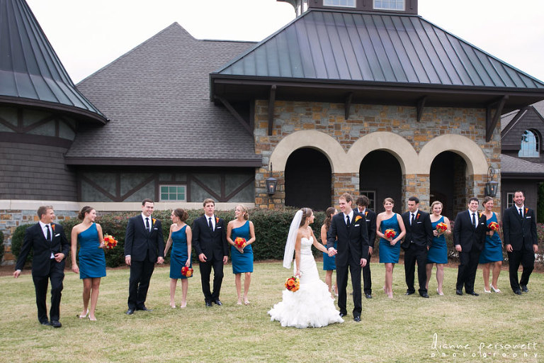 palisades country club wedding photos
