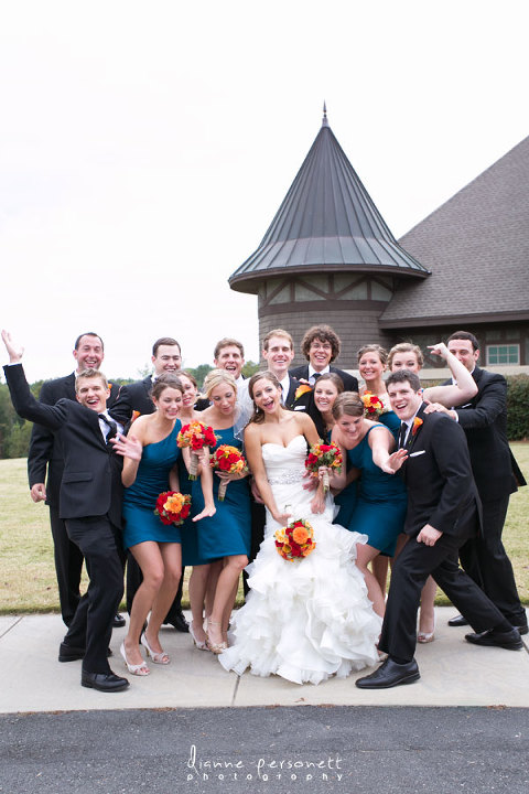 palisades country club wedding photos