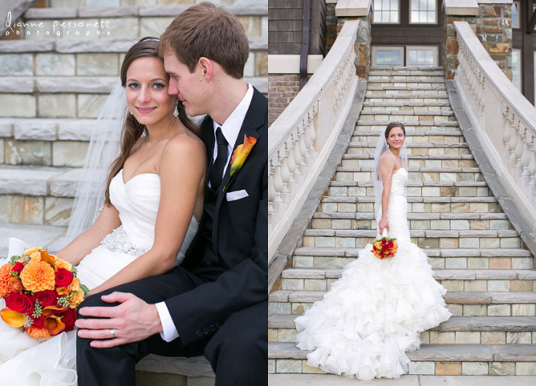 palisades country club wedding photos