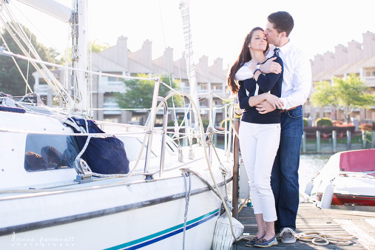 lake norman engagement photos