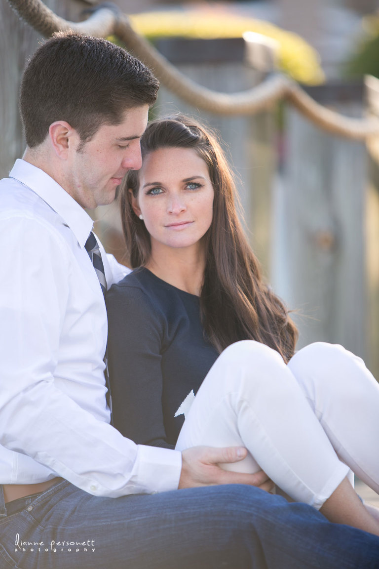lake norman engagement photos