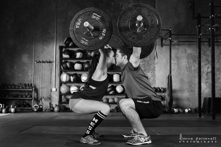 crossfit engagement photos