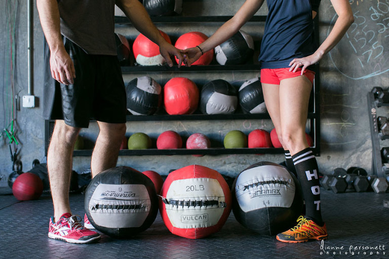 crossfit engagement photos