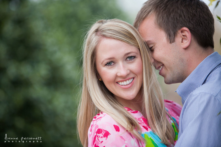 uptown charlotte engagement session