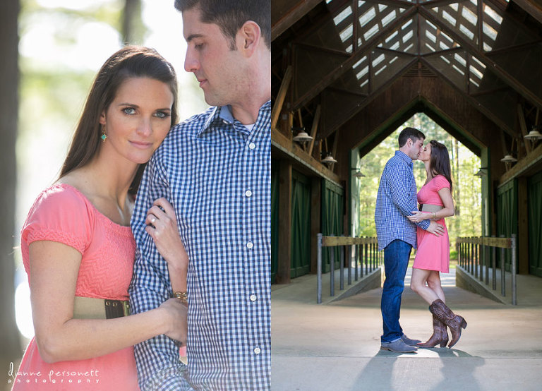 engagement photos lake norman