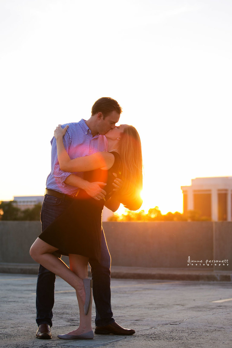 uptown charlotte anniversary photos