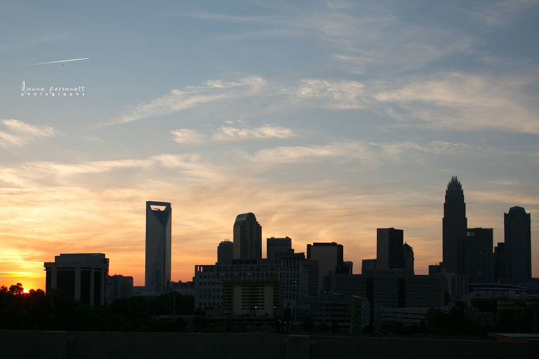charlotte north carolina skyline