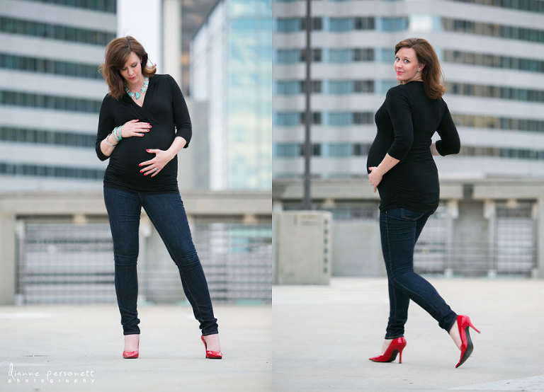 maternity photos uptown charlotte