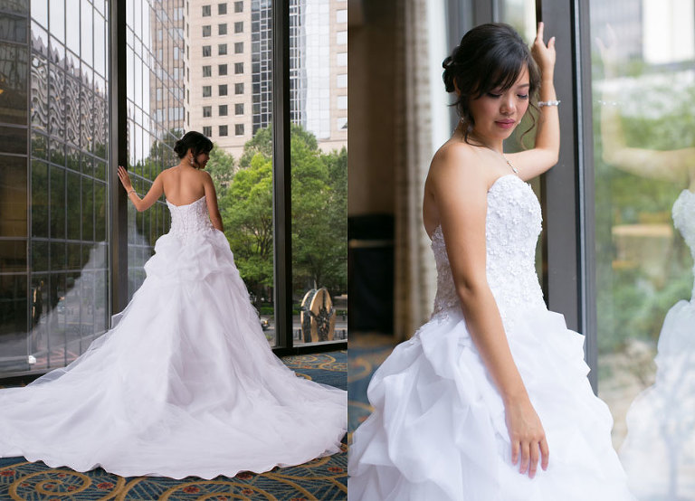 omni hotel charlotte wedding reception photos