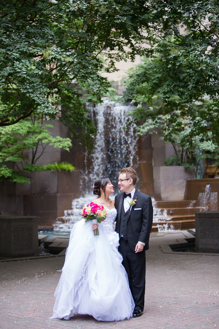 omni hotel charlotte wedding photos