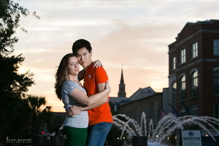 charleston engagement photos