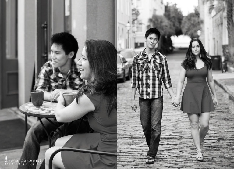 charleston engagement photos