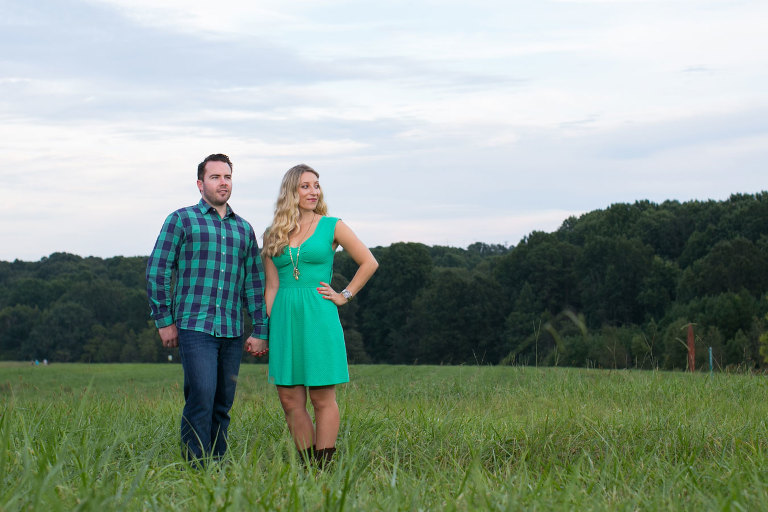north carolina museum of art engagement photos