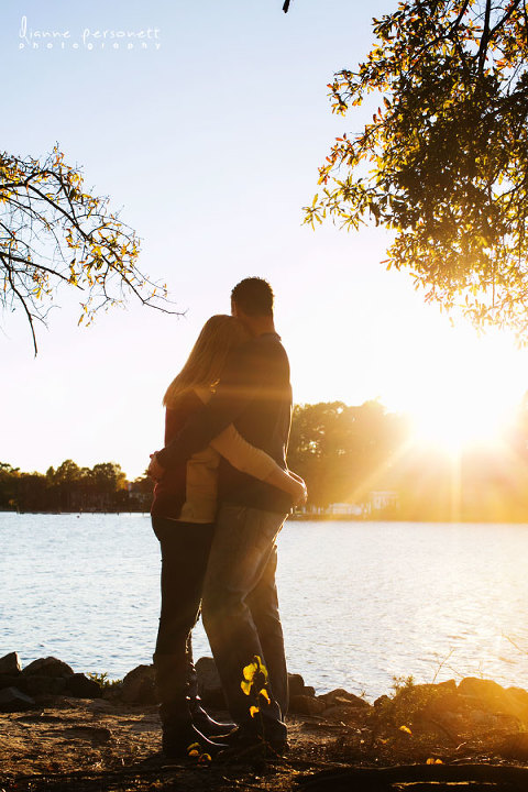 jetton park engagement photos