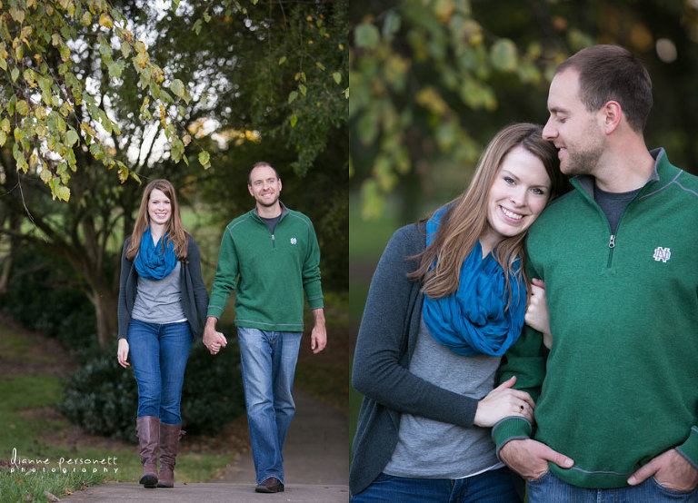 the peach stand engagement photos