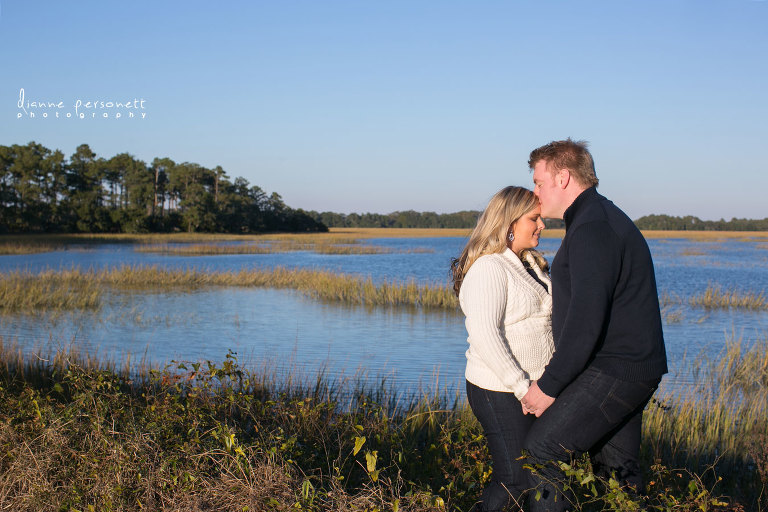 botany bay beach engagement photos