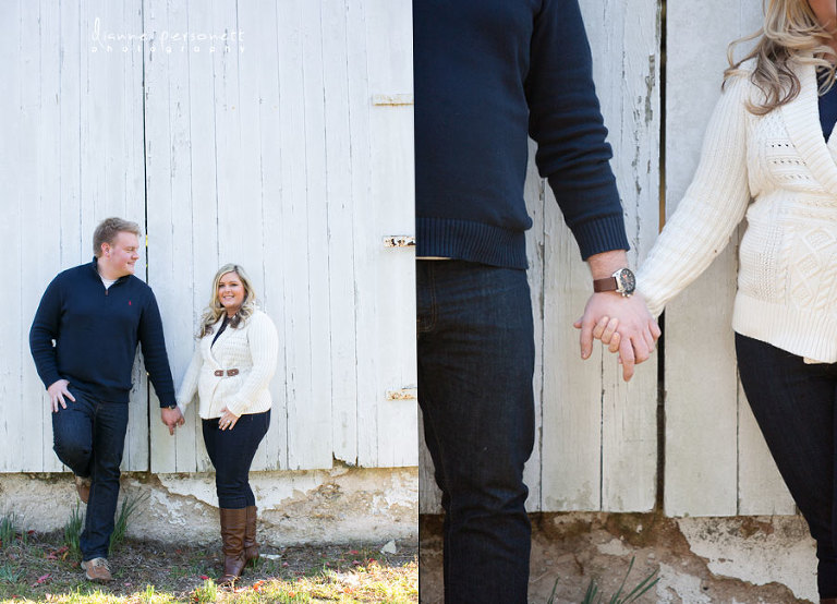 botany bay beach engagement photos