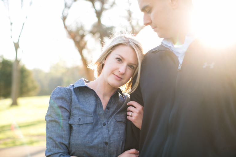 dairy barn engagement photos