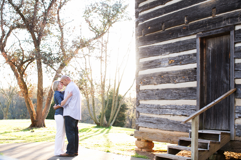 dairy barn engagement photos