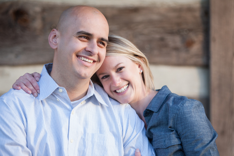 dairy barn engagement photos