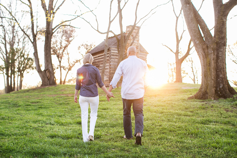 dairy barn engagement photos