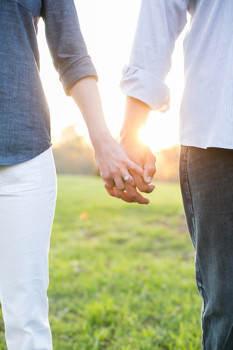 dairy barn engagement photos