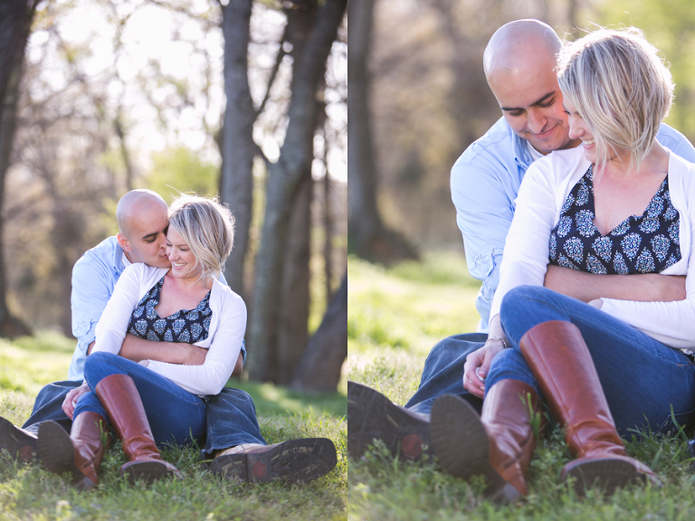 dairy barn engagement photos