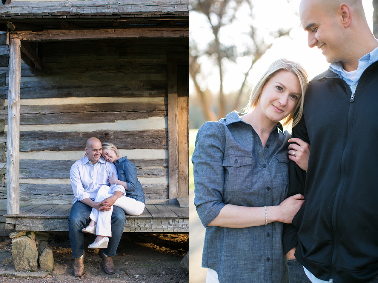 dairy barn engagement photos