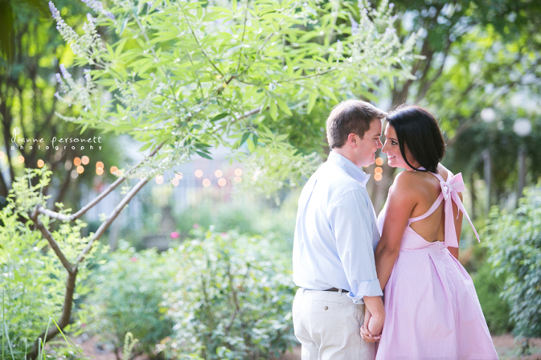 mcgill rose garden engagement photos