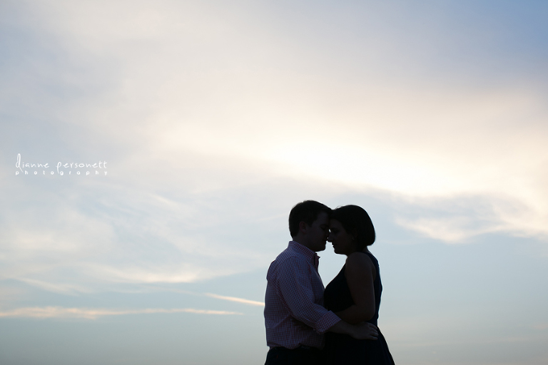 charlotte uptown engagement photos