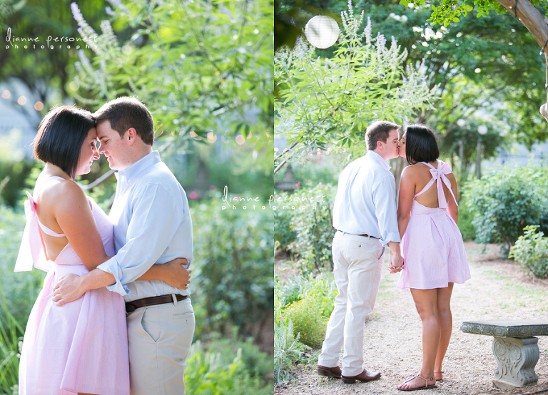mcgill rose garden engagement photos