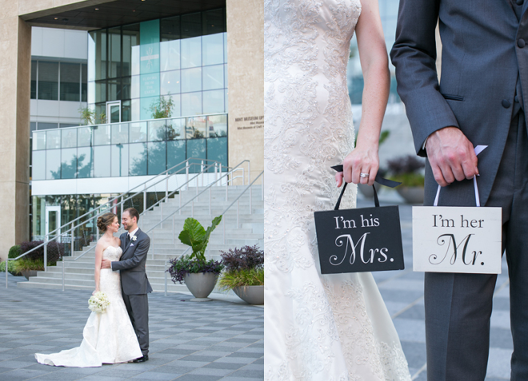 mint museum charlotte wedding photos
