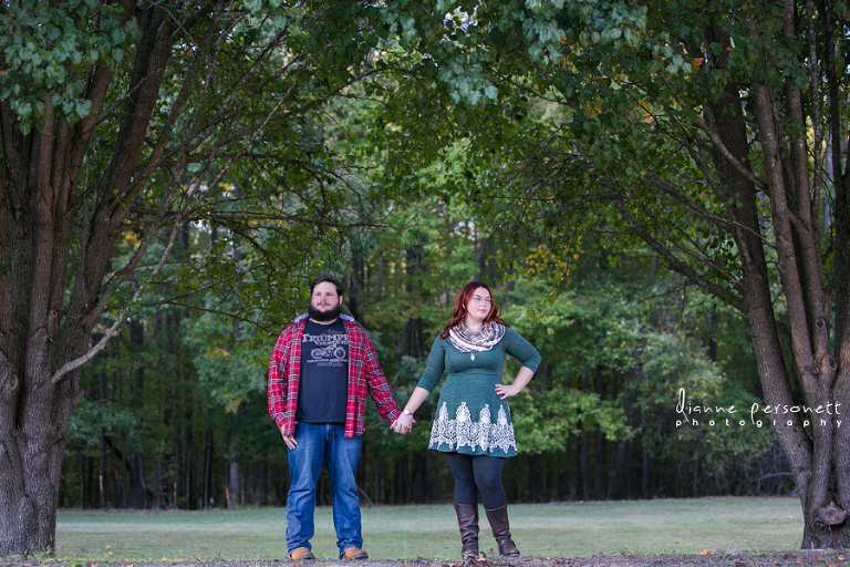 Durham NC engagement photos
