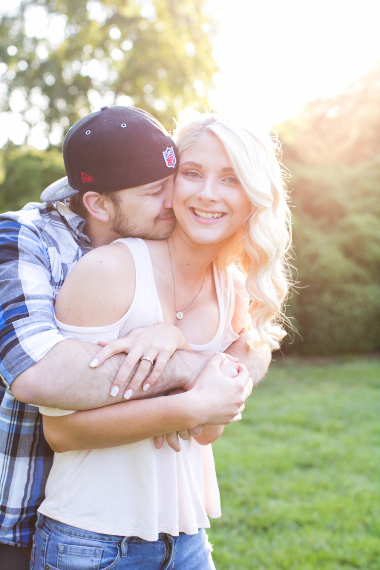 winston-salem tanglewood park engagement photos